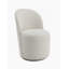 Ensemble de 2 chaises d'appoint Beige Boucle