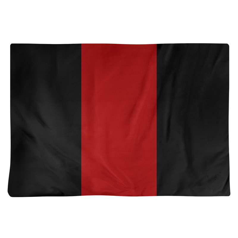 Récapitulatif de 18 po Louisville, Noir / milieu rouge, Polyester sergé