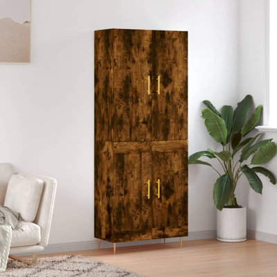 Youssouf 4 Door Manufactured Wood Wardrobe