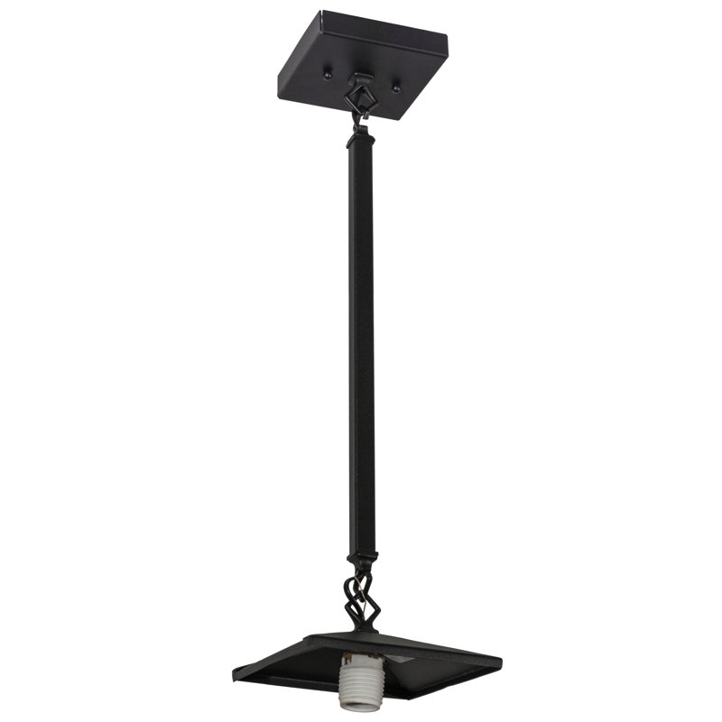 Rustic Lodge 1 - Light Pendant, Black
