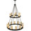 Dunstable 18 - Light Glass Chandelier