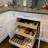 Pre-Assembled Dovetailed 4" Triple Drawer Pull Out Unit with Deluxe Frame Kit (19" H 22" D)-1792165796