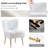 Accent Side Chair With Gold Legs-558270922