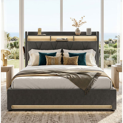 Upholstered Ottoman Bed