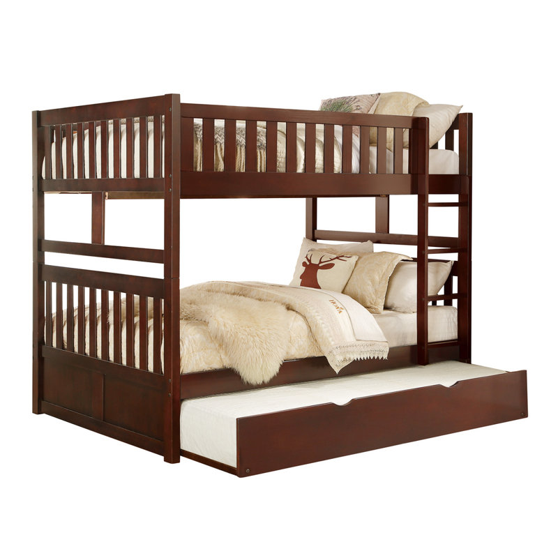 Fionola Kids Full Over Full Bunk Bed with Trundle