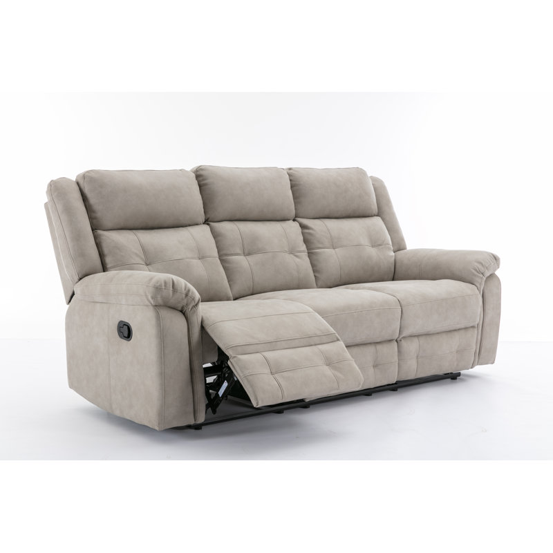 Bonachea 3 - Piece Living Room Set, Light Grey