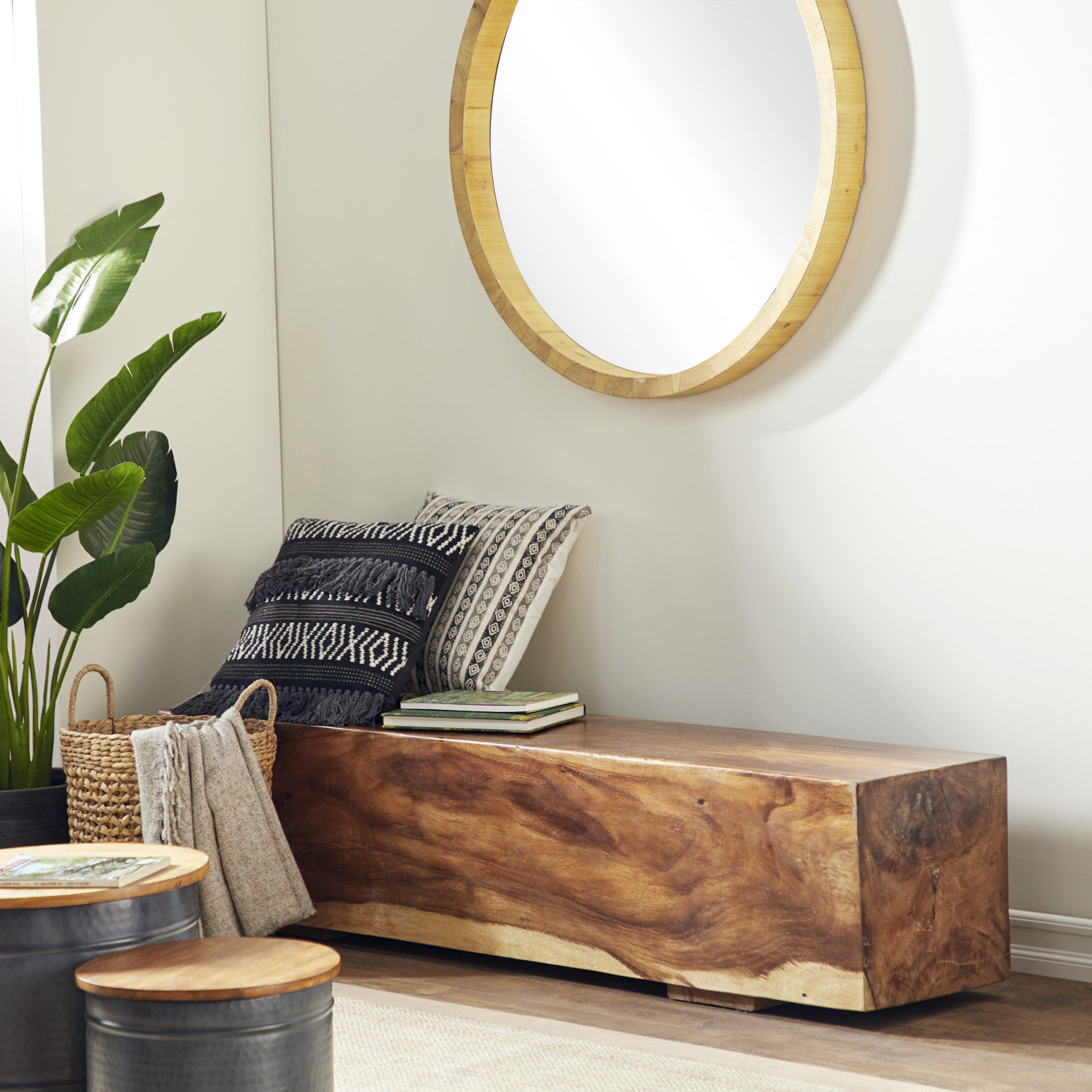 Tamila 71" Handmade Dining Bench