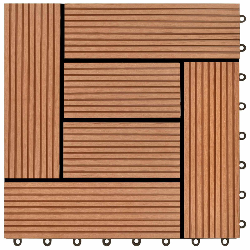 Interlocking Deck, Brown