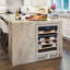 SommSeries2 46 Bottle Dual Zone with VinoView Display Shelving
