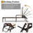 Outdoor Wicker Chaise Lounge , Cushion Included