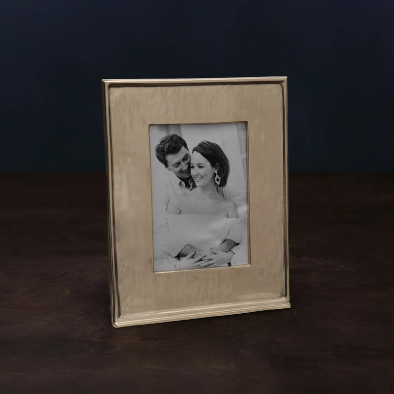 Cadre photo en métal FRAME, Doré, L 5 po x H 7 po