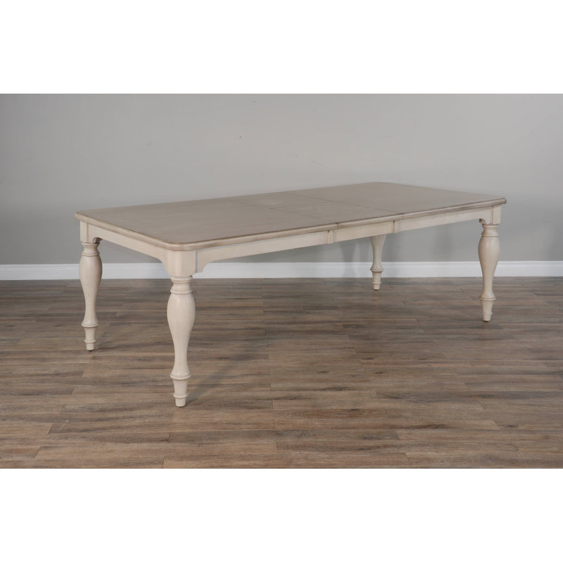 Curran Extendable Solid Wood Base Dining Table