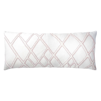 Net Velvet Lumbar Pillow Cover & Insert