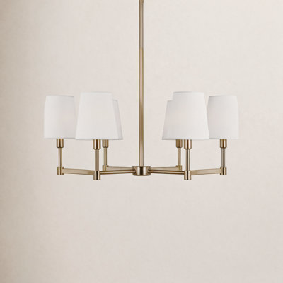 Triton 6-Light Dimmable Traditional Chandelier