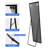 Thin Frame Floor And Wall Dressing Full Body Mirror