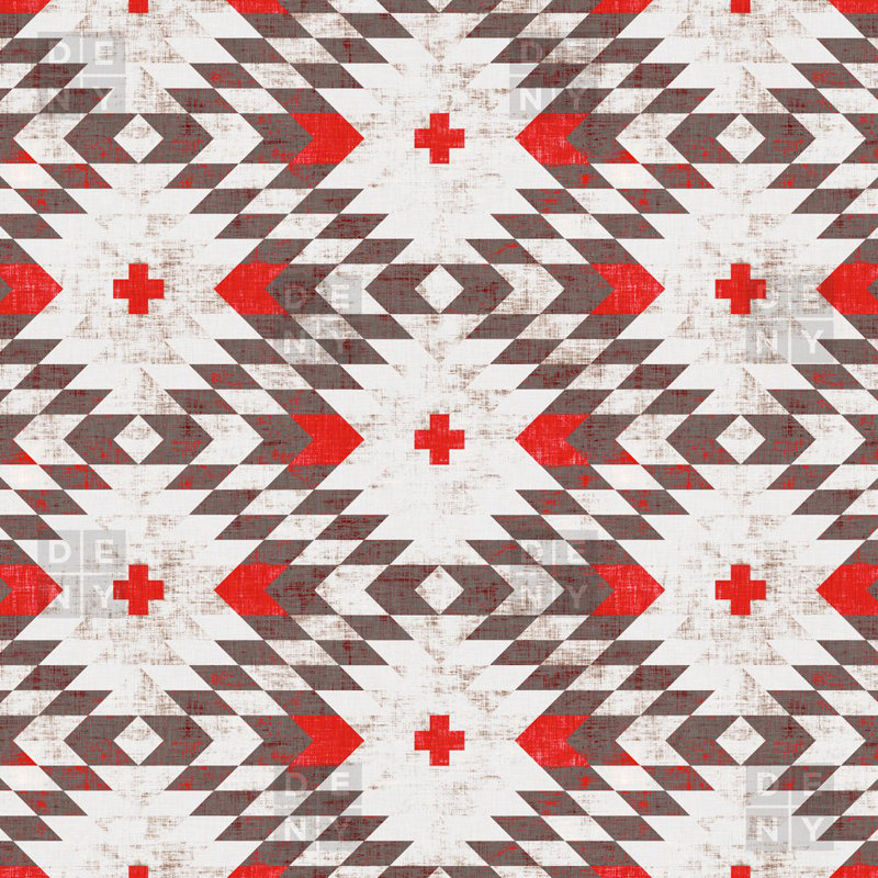 Holli Zollinger Modern & Contemporary Polyester Chevron / Zig Zag Duvet Cover, Queen Duvet Cover