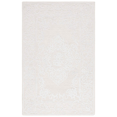 Abstract Hand Tufted Wool With Cotton Cloth Backing Rug