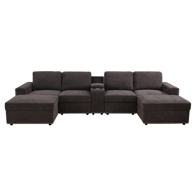 Marmolejo 7 - Piece Upholstered Sectional