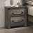 Rustic Gray 3Pc Set Bed 2X Nightstands-1300832805
