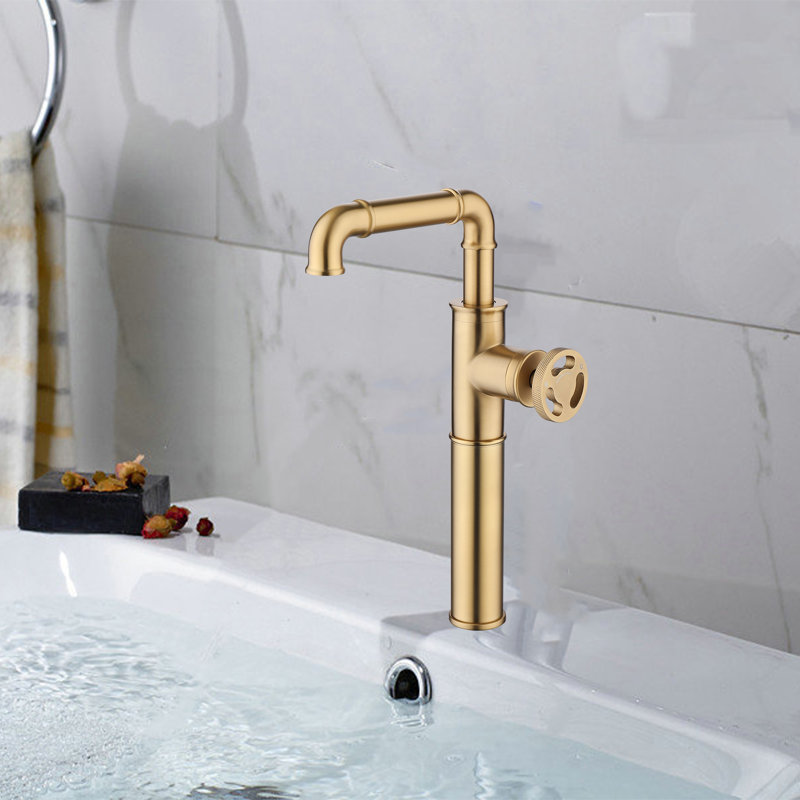 Robinet de salle de bain à un trou