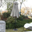 Grand parasol d'extérieur double face 14,8 pi avec manivelle (sans base)-8824423