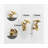 Mushroom Solid Brass Cabinet Knob