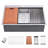 33" L x 22" W Drop-In Kitchen Sink with Accessories-70307001
