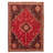 Evey One-of-a-Kind Rectangle 7'3" X 9'10" 1990s Wool Area Rug in Red