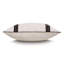Housse de coussin rectangulaire en laine Sterling ivoire Dominique