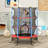 HOMCOM ft Round Kid / Toddler Trampoline