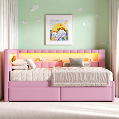 Upholstered Daybed With Drawer