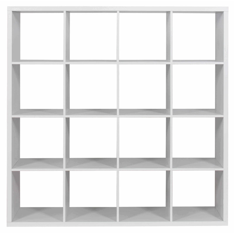 Parunag Cube Plus 16 Storage Shelving Unit, White