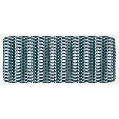 Tapis de cuisine poisson