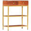 Ameerah 60cm Solid Wood Top Console Table