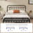 Hidalgo Metal Platform Bed-118303755-118303750