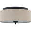 Plafonnier encastré noir mat 3 lumières Blanche-263963790