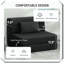 Fauteuil-lit pliant avec canapé-lit en lin-1956699872