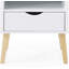 Table de chevet Mid-Century moderne Jeff