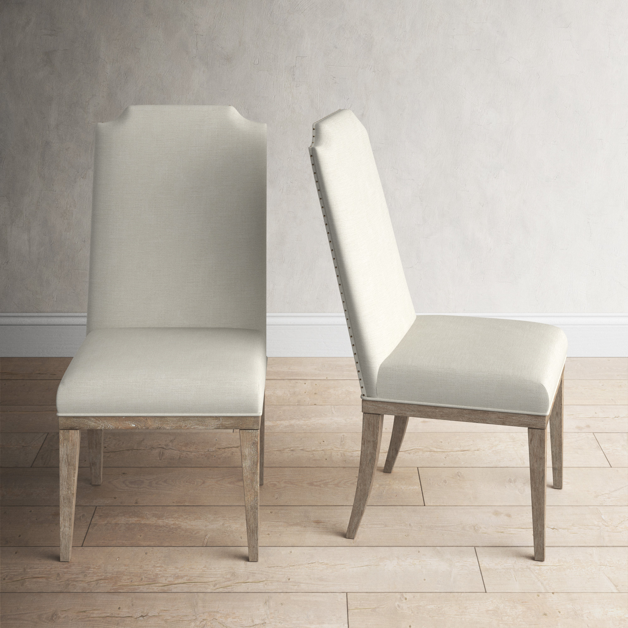 Birch Lane™ Dunnes Solid Back Dining Chair & Reviews Wayfair