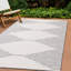 Tapis gris à motif géométrique Conswala-1156889719