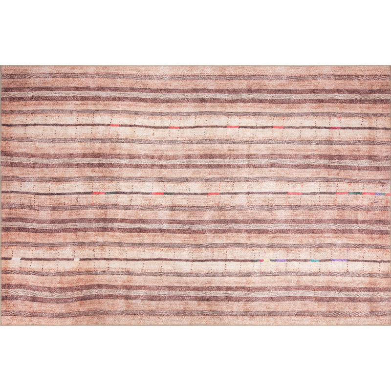 Luxurious Machine Washable Carpet, 100% Polyester, 7.5 x 10.8 Feet | Pile Height: 0.2 Inches, 1850 g/m² | Recycled Poly Cotton Underside, Easy Care, Perfect for Living Room & Bedroom, Soft & Durable Design