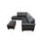 Alger Faux Leather L-Shaped Sectional Left Hand Facing-574646967