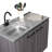 Napoles Utility Sink Complete With Faucet Included, Freestanding Base With Legs, Laundry Tub With Deep Stainless Steel Basin, Modern Multi-Purpose Sink For Kitchen, Laundry Or Utility Room