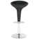 Bunky Swivel Upholstered Counter Stool with Metal Frame