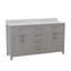 Bathroom Vanity With 2 Sinks, 2 Storage Cabinets, And 6 Drawers-101056992-101056993