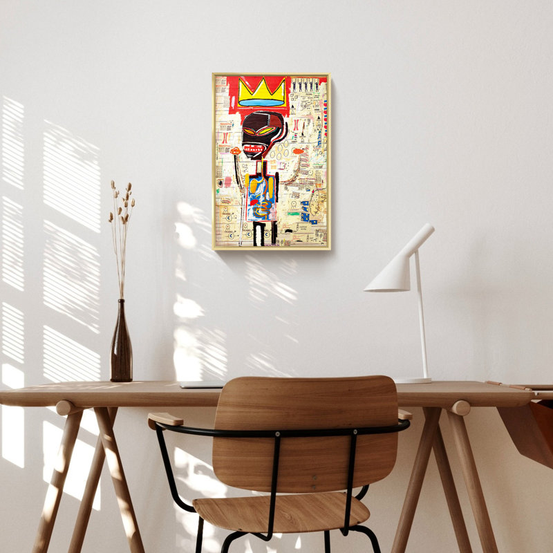 «Graffiti Art» sur toile, H 15,88 po x l 11,88 po x P 1 po, Or