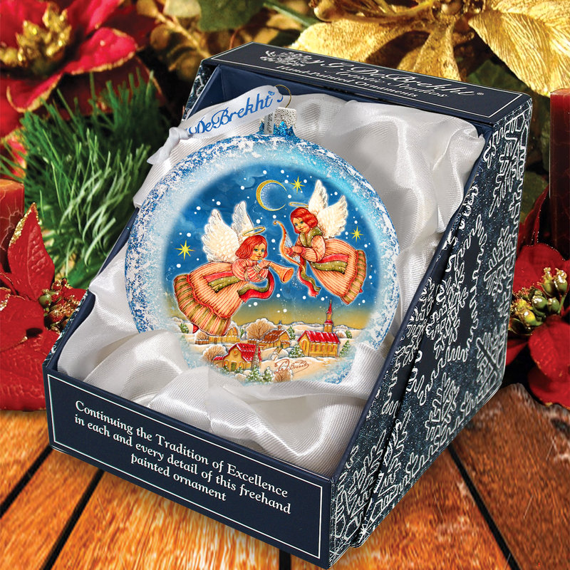 3.5'' Glass Ball Ornament
