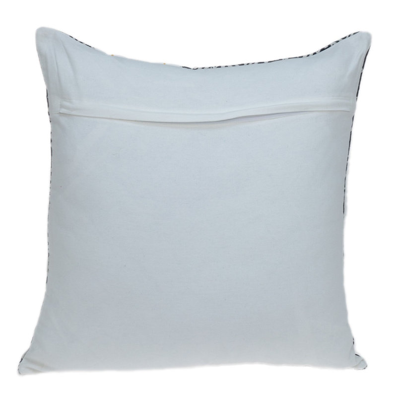 Parkland Collection Kai Transitional White Throw Pillow