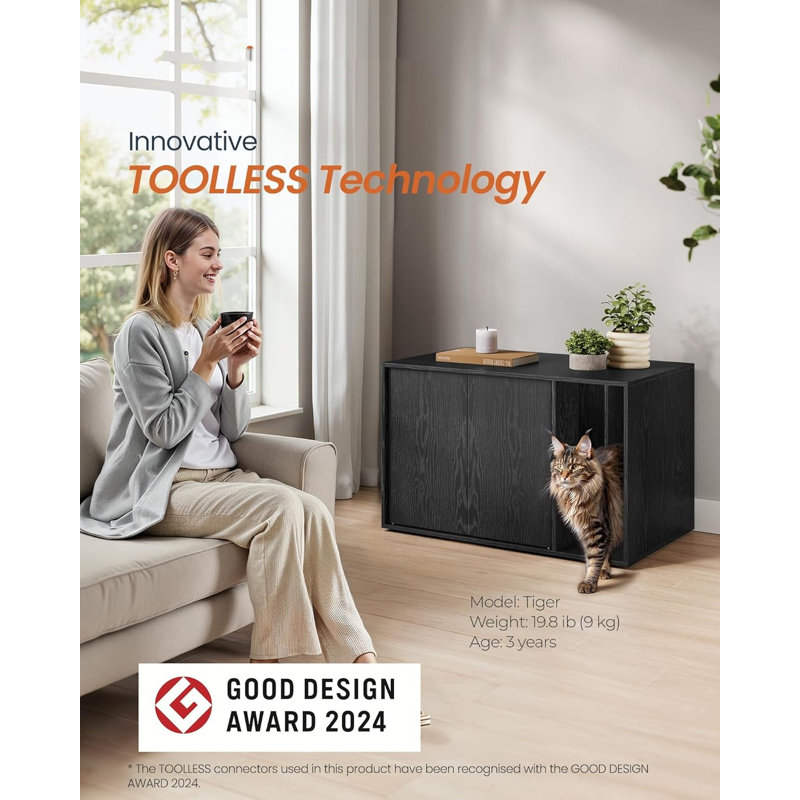 Particleboard Litter Box