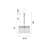 Jemima 4 - Light Steel Dimmable Chandelier